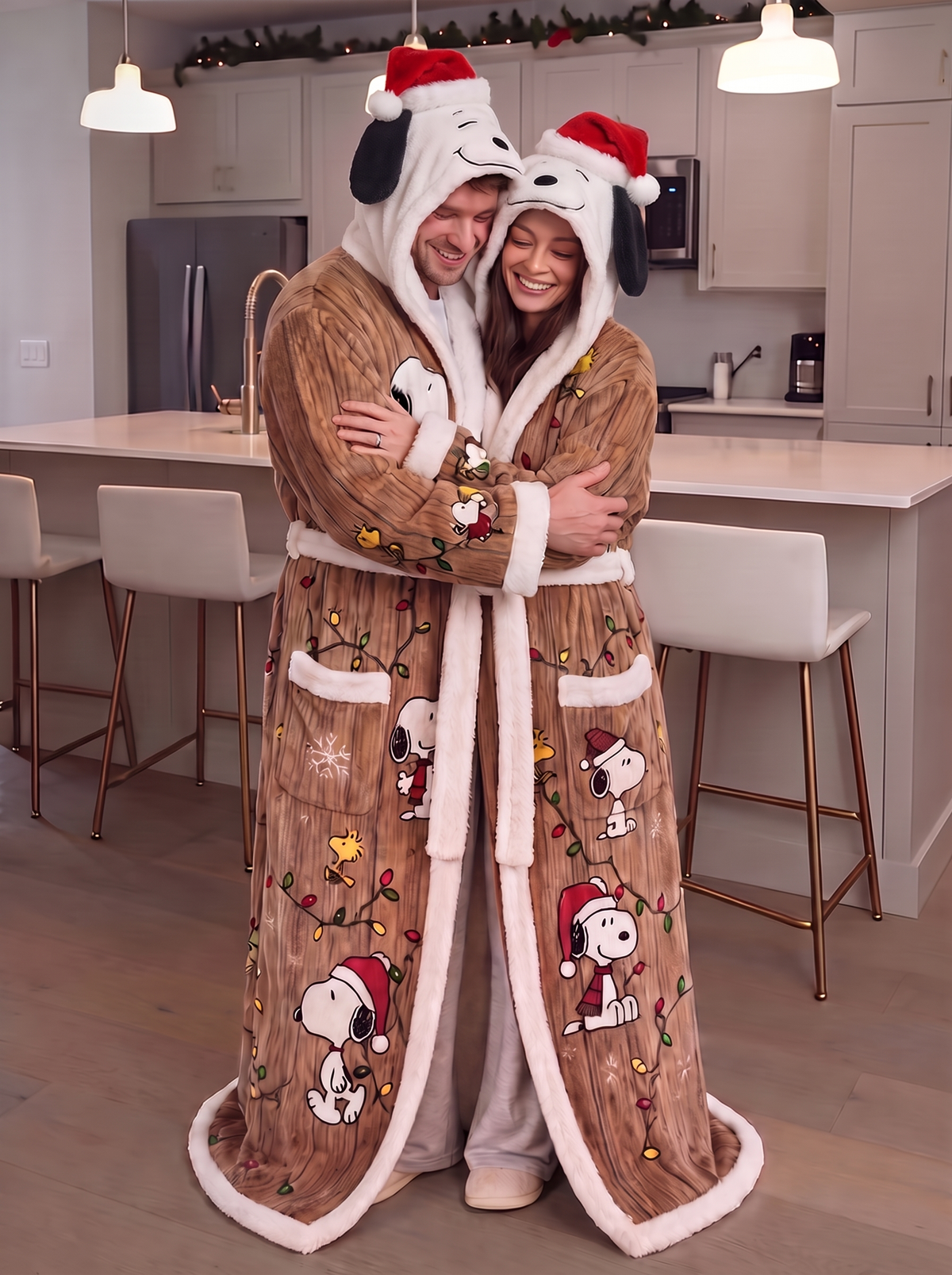 (PRE-ORDERS) HEATED SNOOPY DOUBLE ROBES