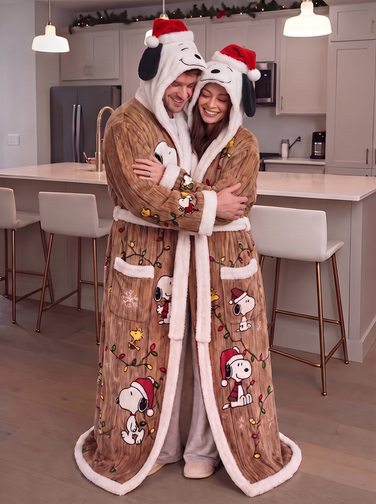 (PRE-ORDERS) HEATED SNOOPY DOUBLE ROBES