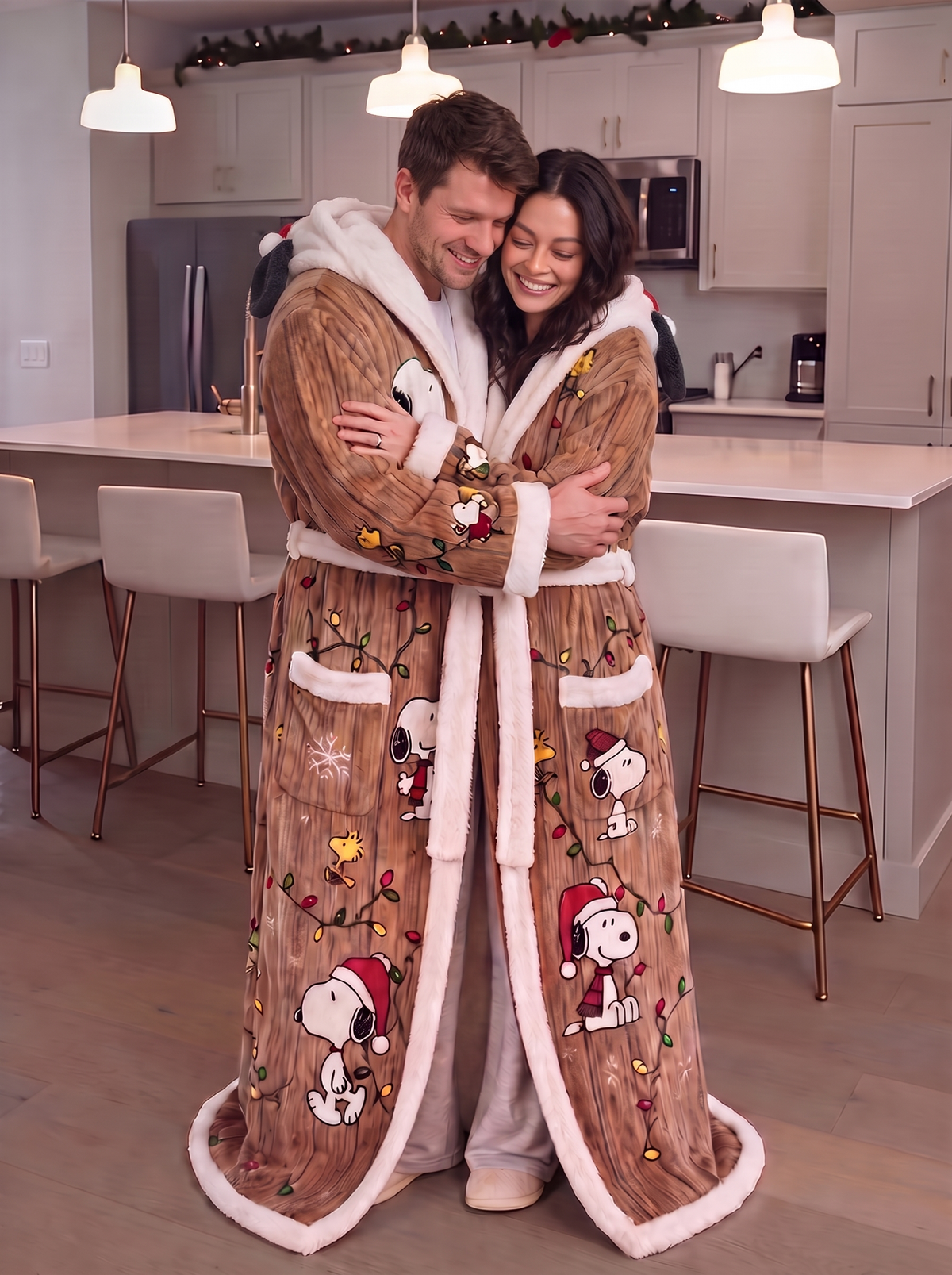 (PRE-ORDERS) HEATED SNOOPY DOUBLE ROBES