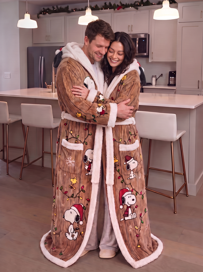 (PRE-ORDERS) HEATED SNOOPY DOUBLE ROBES