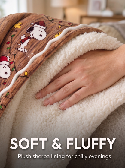 (PRE-ORDERS) HEATED SNOOPY DOUBLE ROBES